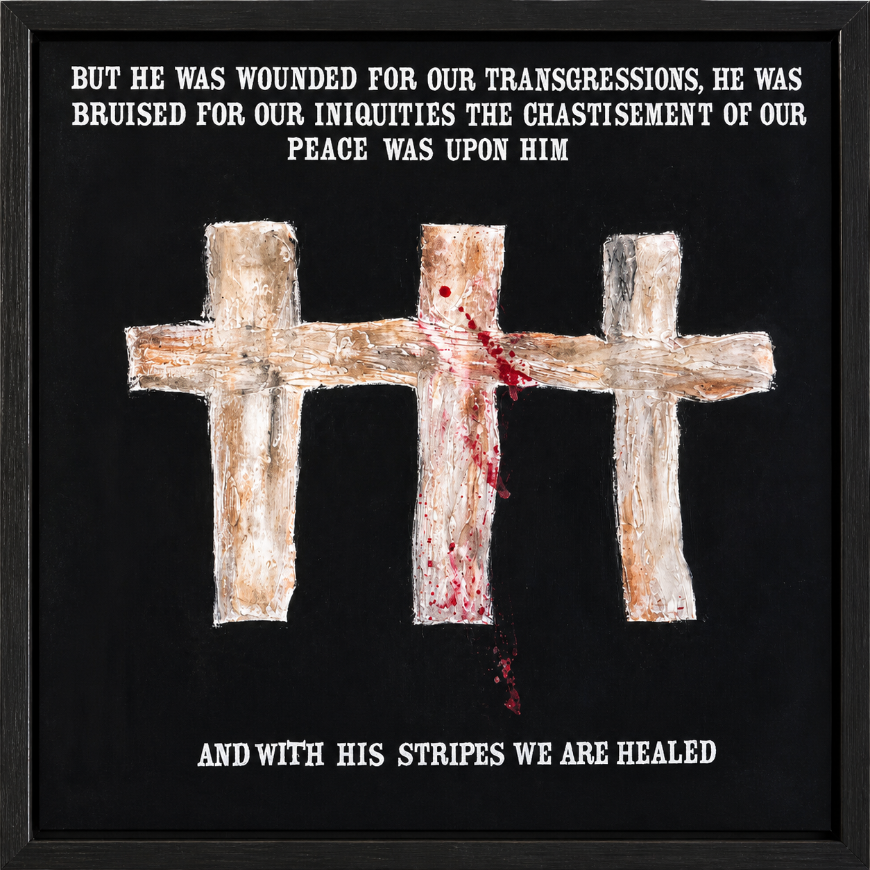 Abstract Crosses Isaiah 53:5