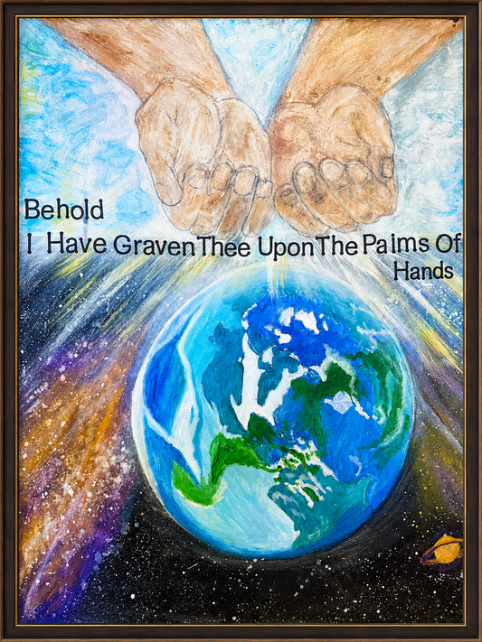 He Holds the World In His Hands Isaiah 49:16