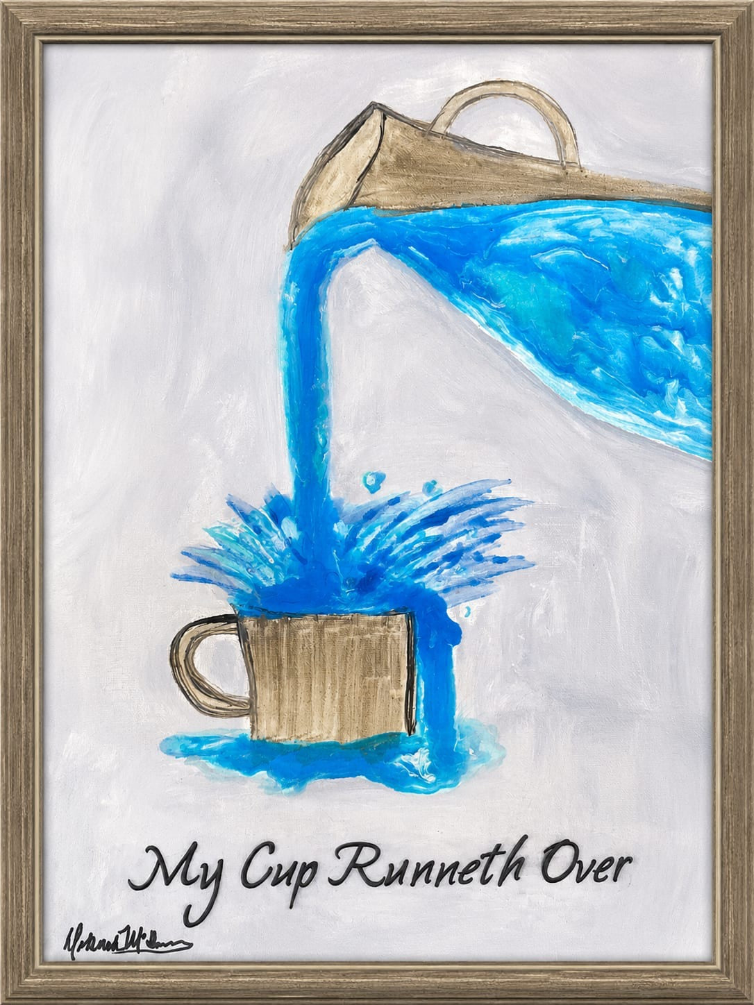 Psalms 23:5  My cup runneth over!